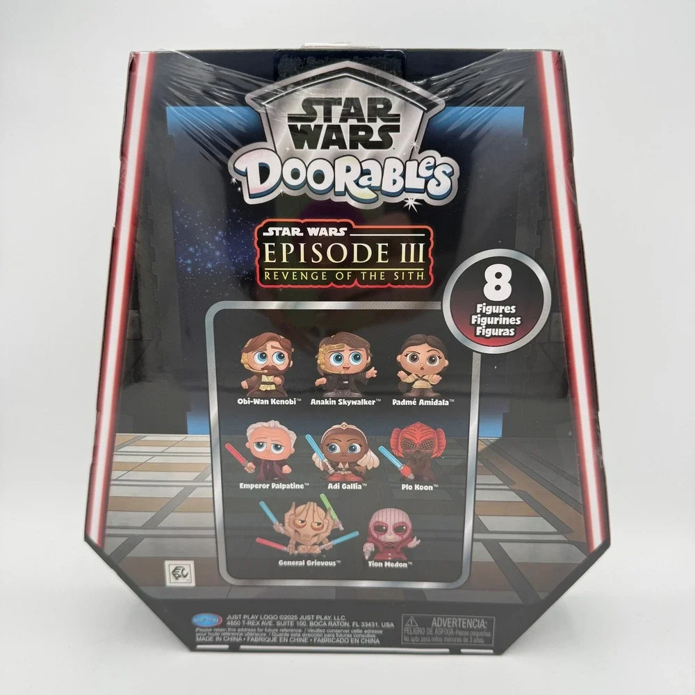 Star Wars Doorables Episode 3 Revenge Of The Sith - 8 Figures NIB